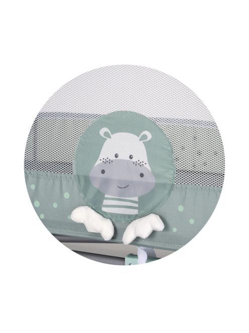 Chipolino Capri fix utazóágy - Hippo green