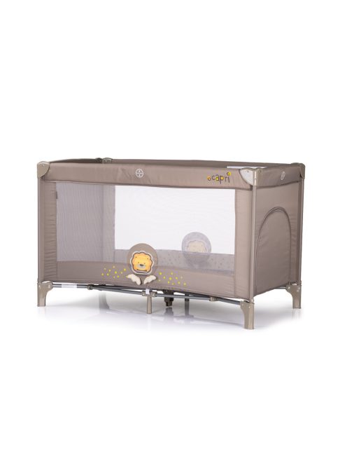 Chipolino Capri fix utazóágy - Lion beige
