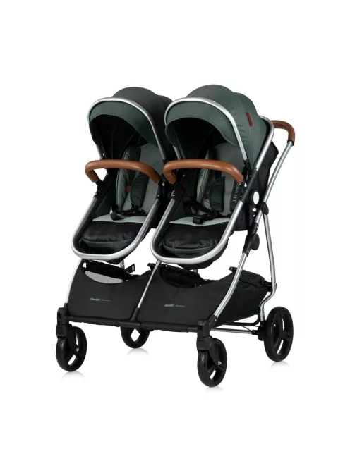 Chipolino Duo Smart iker babakocsi - Basil