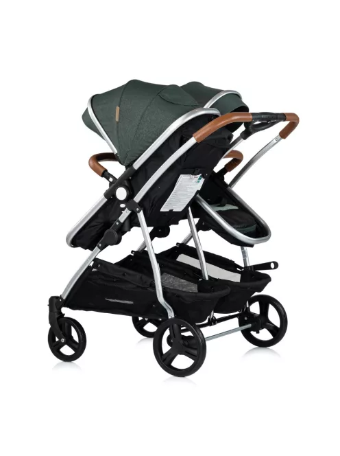 Chipolino Duo Smart iker babakocsi - Basil