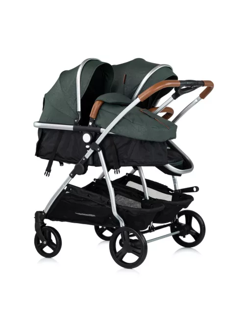 Chipolino Duo Smart iker babakocsi - Basil