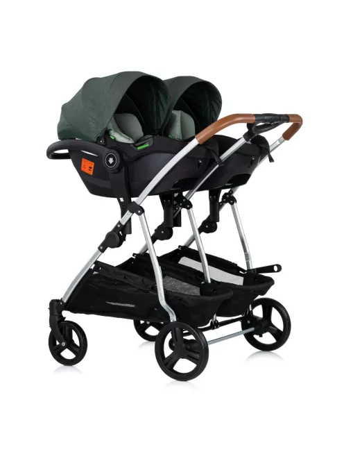 Chipolino Duo Smart iker babakocsi - Basil