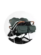 Chipolino Duo Smart iker babakocsi - Basil