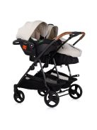 Chipolino Duo Smart iker babakocsi - Biscotta