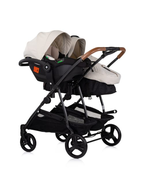 Chipolino Duo Smart iker babakocsi - Biscotta