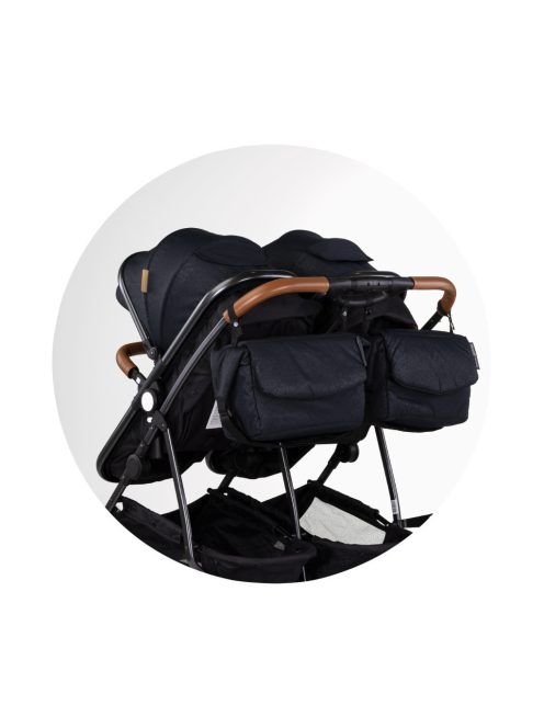 Chipolino Duo Smart iker babakocsi - Blackberry