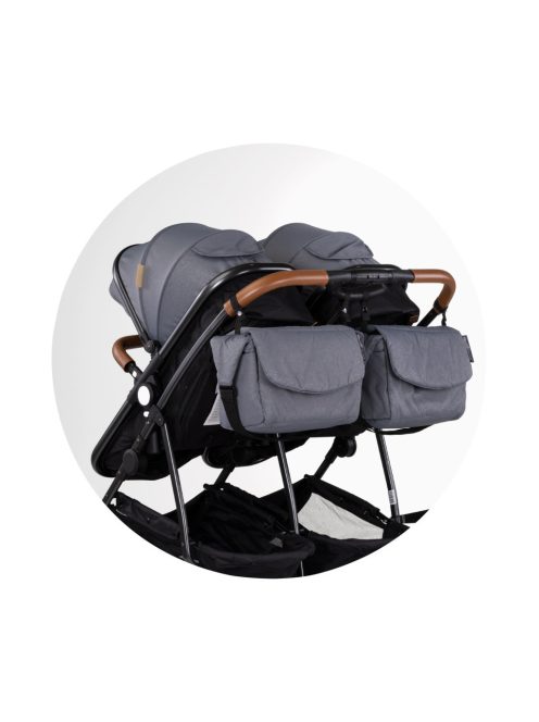 Chipolino Duo Smart iker babakocsi - Cloud