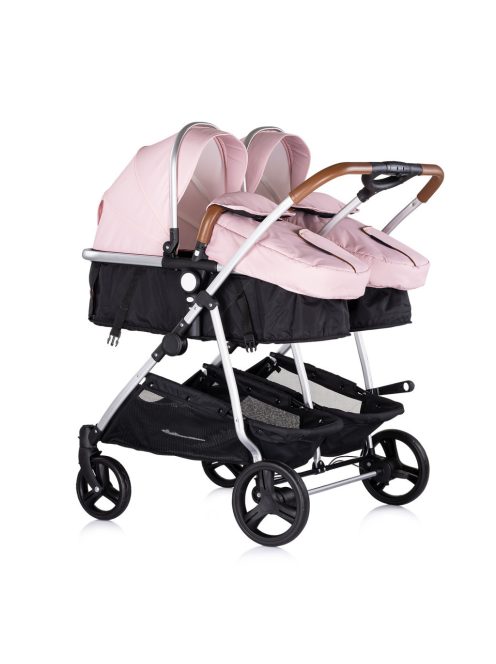 Chipolino Duo Smart iker babakocsi - Pink Marshmellow