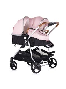 Chipolino Duo Smart iker babakocsi - Pink Marshmellow