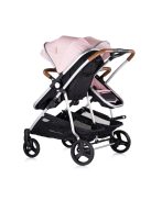 Chipolino Duo Smart iker babakocsi - Pink Marshmellow