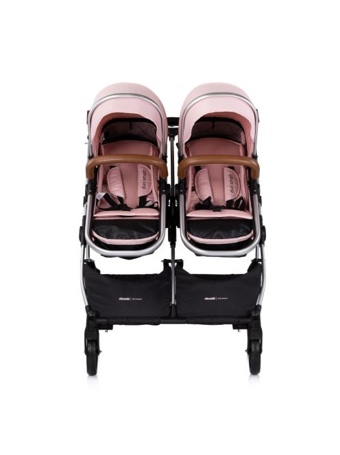 Chipolino Duo Smart iker babakocsi - Pink Marshmellow