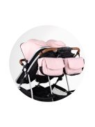 Chipolino Duo Smart iker babakocsi - Pink Marshmellow