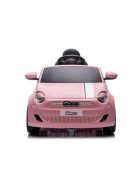 Chipolino Fiat 500 elektromos autó - pink