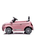 Chipolino Fiat 500 elektromos autó - pink