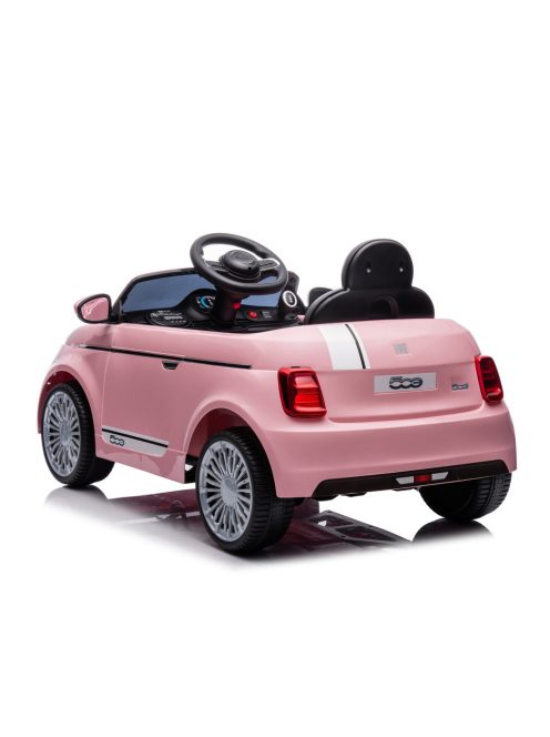 Chipolino Fiat 500 elektromos autó - pink