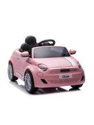 Chipolino Fiat 500 elektromos autó - pink