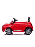 Chipolino Fiat 500 elektromos autó - red