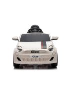Chipolino Fiat 500 elektromos autó - white