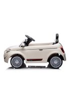 Chipolino Fiat 500 elektromos autó - white
