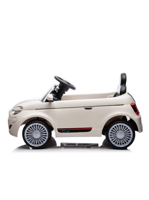 Chipolino Fiat 500 elektromos autó - white