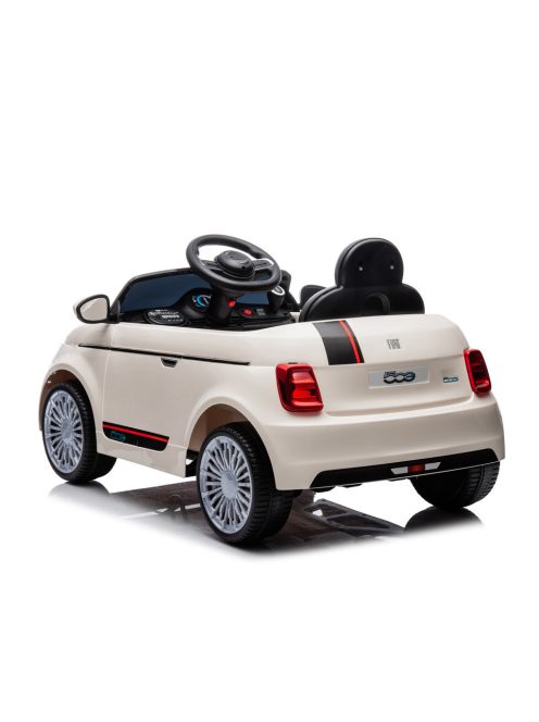 Chipolino Fiat 500 elektromos autó - white