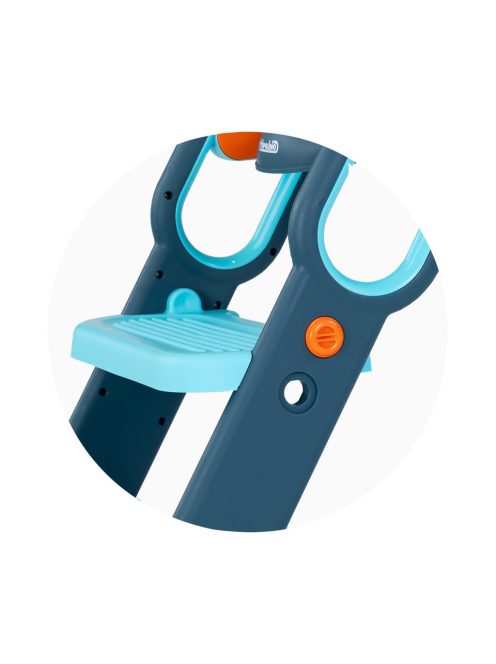 Chipolino Flippy lépcsős wc szűkítő - Blue