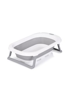   Chipolino Isla összecsukható kád hálós babatartóval 81 cm - Grey