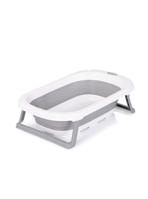 Chipolino Isla összecsukható kád hálós babatartóval 81 cm - Grey