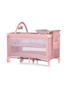 Chipolino Luna multifunkciós utazóágy - Pink marshmellow