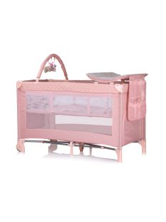 Chipolino Luna multifunkciós utazóágy - Pink marshmellow