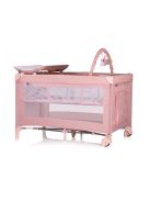 Chipolino Luna multifunkciós utazóágy - Pink marshmellow