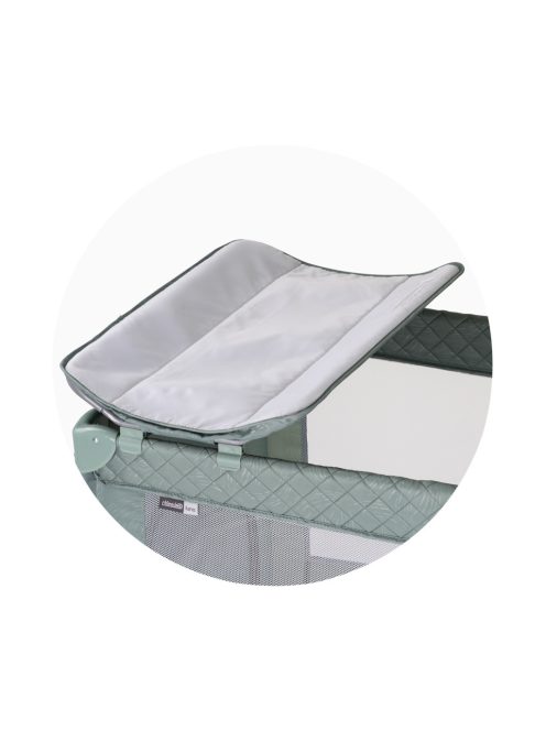 Chipolino Luna multifunkciós utazóágy - Pink marshmellow