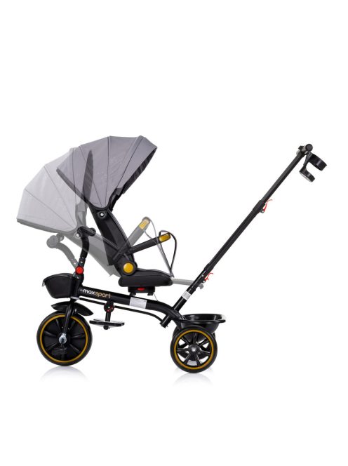 Chipolino Max Sport tricikli kupolával - Anthracite