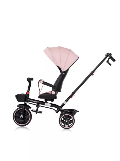 Chipolino Max Sport tricikli kupolával - Pink Marshmallow