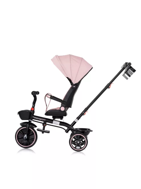Chipolino Max Sport tricikli kupolával - Pink Marshmallow