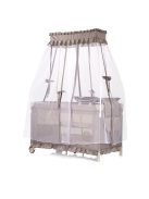 Chipolino Palace multifunkciós utazóágy baldachinnal - Bear beige