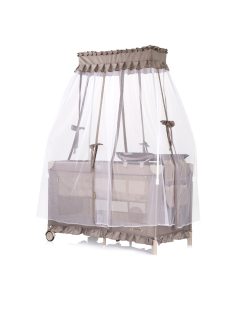   Chipolino Palace multifunkciós utazóágy baldachinnal - Bear beige