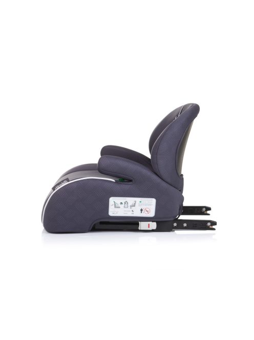 Chipolino Sonic autós ülésmagasító 125-150 cm Isofix - Anthracite