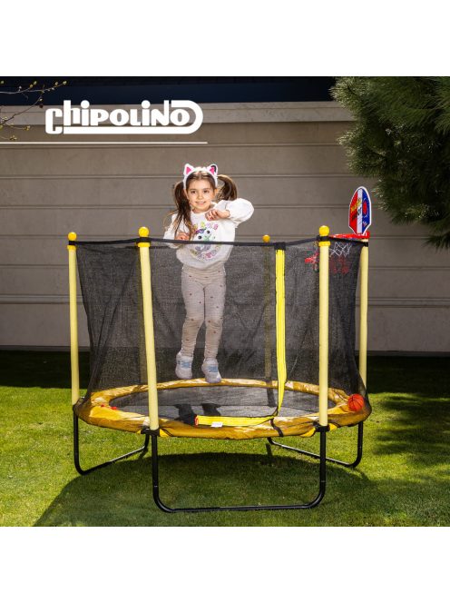 Chipolino Sporty Trambulin 140 cm kosárral