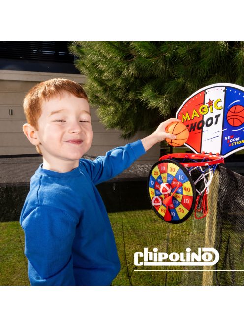 Chipolino Sporty Trambulin 140 cm kosárral