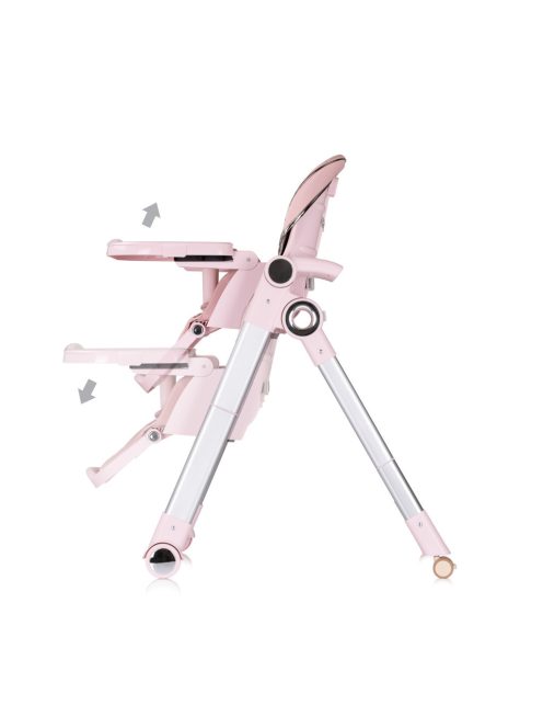Chipolino Super Chef multifunkciós etetőszék - Pink Marshmallow