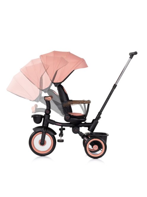 Chipolino Urban összecsukható tricikli - Pink Marshmallow