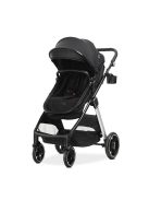 Lorelli Aspen babakocsi mózessé alakítható sport résszel - Black