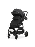 Lorelli Aspen babakocsi mózessé alakítható sport résszel - Black