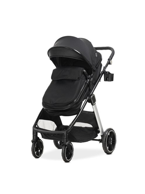 Lorelli Aspen babakocsi mózessé alakítható sport résszel - Black