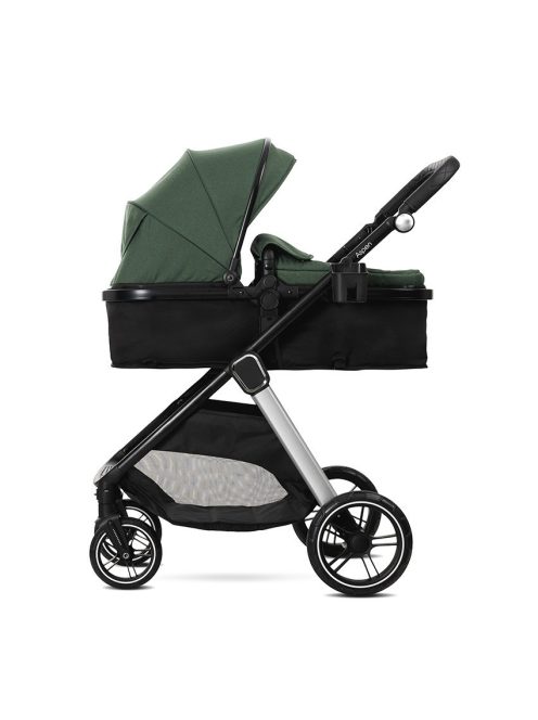 Lorelli Aspen babakocsi mózessé alakítható sport résszel - Green