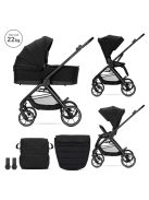 Lorelli Venice 2 az 1 -ben multifunkciós babakocsi - Black