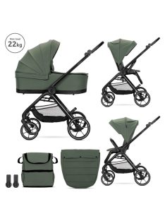 Lorelli Venice 2 az 1 -ben multifunkciós babakocsi - Green