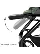 Lorelli Venice 2 az 1 -ben multifunkciós babakocsi - Green