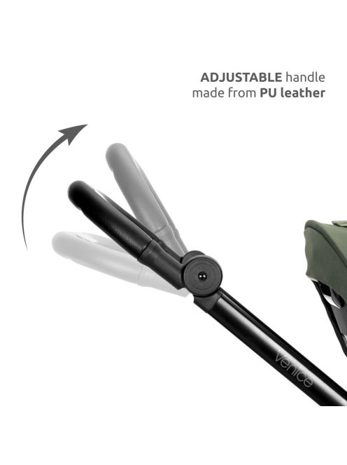 Lorelli Venice 2 az 1 -ben multifunkciós babakocsi - Grey